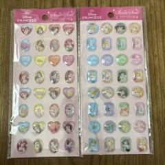 Disney プリンセス ストーンシール 2セット