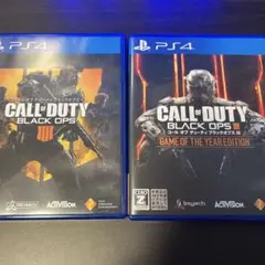 ★PS4★ コールオブデューティブラックオプス3 ブラックオプス4