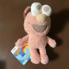 セサミストリート パステルカラーぬいぐるみポーチ　クッキーモンスター