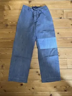 ユーロビンテージ　パッチワークパンツ　モールスキン EURO vintage