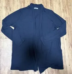 GLACIER ブラック　カーディガン Mサイズ