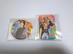 仮面ライダーガヴ TOSくじ 缶バッジ ラキア 庄司浩平 ヘアゴム ラーゲ9