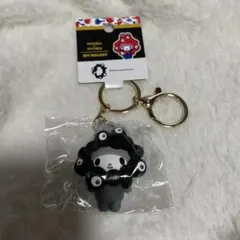 関西万博　黒ミャクミャク なりきりマスコットキーホルダー　マイメロディ
