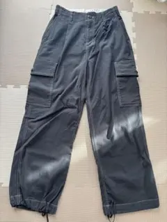 【美品】niko and... カーゴパンツ ワークパンツ ダークグレー M
