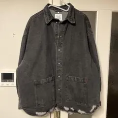 Danke Schon ブラック加工デニムジャケット