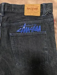 STUSSY GARMENT CO. デニムパンツ ジーンズ インディゴブルーのサムネイル