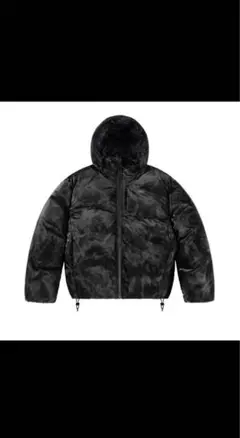 dime wavy puffer jacket smoke black 短丈のサムネイル