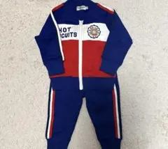 【新品、未使用】HOT BISCUITS ジャージ 80サイズ　セットアップ