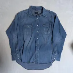 シ*ウ様 90年代 Wrangler　ラングラー　ウエスタンデニムシャツ