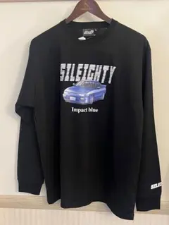 頭文字D メンズ 長袖Tシャツ 未使用Ｌサイズ ( シルエイティ ) ブラックのサムネイル