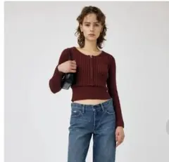 moussy カーディガン&タンクトップ