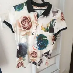 Paul Smith フラワープリント ポロシャツのサムネイル
