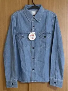 新品未使用 Lee pre organic cotton シャツ サイズMのサムネイル