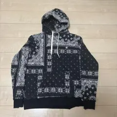 希少 美品 アディダス ペイズリー柄 パーカー 大きいサイズ 2XL 