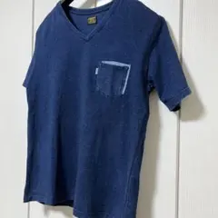EDWIN エドウィン L メンズ Tシャツ Vネック 半袖 胸ポケット付きのサムネイル