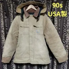 90's carharttトラディショナルジャケット フード付き XL