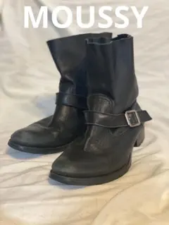 BLACK by moussy サイドゴアブーツ BLACK BY MOUSSY（ブラックバイマウジー）の「side gore boots