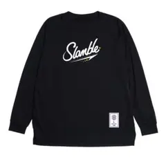 新品 Slamble 長袖ウォームアップウェア 黒　L長袖Tシャツ