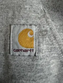 Carhartt グレー フード付きパーカー裏起毛