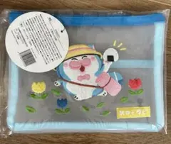 メロとタビのにゃごや展　まめきちまめこ　メッシュポーチ