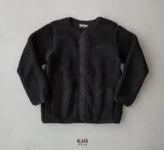 ワイルドシングス フラッフィー ボア ノーカラー ジャケット WT21125N