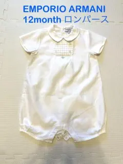 【上品】アルマーニ 半袖ベビー服12month