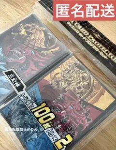 遊戯王 カードプロテクター 公式 三幻神 スリーブ 各1枚 3枚セット 未