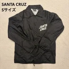 SANTA CRUZ コーチジャケット ブラック Sサイズ
