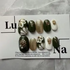 現品限り　成人式ネイルチップ　成人式ネイル　成人式　結婚式　前撮りネイルチップ