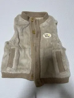 ミキハウス ベスト ベビーベスト ベビーファーベスト