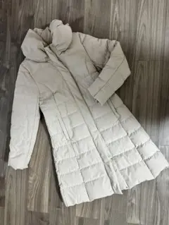 アイボリー ダウンコート 9号