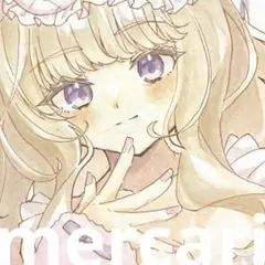 手描き イラスト色紙 オリジナル ふわふわどりーみー