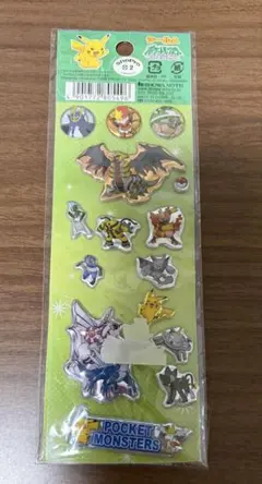 ポケモン　スポンジシール　立体シール　ダイヤモンドパール