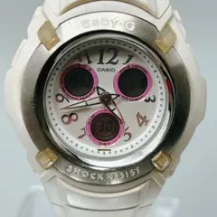 新品電池/稼働　CASIO Baby-G ホワイト 腕時計　レディース　キッズ