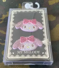 サンリオ 前髪クリップ マイメロディー ジュエルデコ