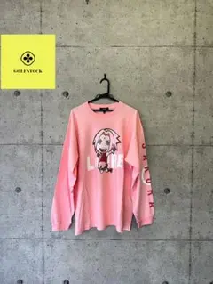 新品 M】LIBERE NARUTO 春野サクラ ロンT 長袖 Tシャツピンク - メルカリ