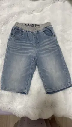 Daddy Oh Daddy キッズ デニムハーフパンツ ウエストゴム