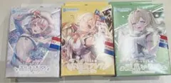 ホロライブカードゲーム　スタートデッキ　3種白緑黄セット　ホロカ