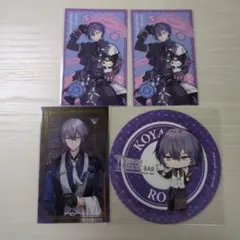 小柳ロウ チェキ風カード カクテルカード コースター