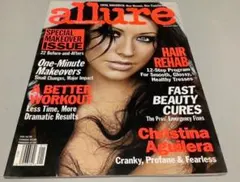 allure クリスティーナアギレラ　HAIRREHAB 雑誌