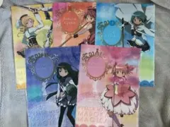 魔法少女まどか☆マギカ クリアファイル 5枚セット LAWSON限定オリジナル