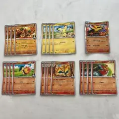 ポケカ★ヒビキのデッキパーツ★ヒビキのバクフーン★進化ライン