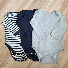 UNIQLOロ,babyGAP ロンパース3点セット サイズ80