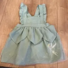 しまむら　ティンカーベル風 ワンピース 90cm