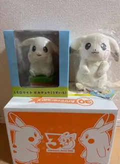 2点セット　ぽこあポケモン　LEDライトピカチュウ ぬいぐるみ