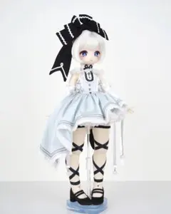 匿名配送★22cmドール服オーダー【4点】 商用OK！22cmドールサイズの着せかえ服】新しい本ができました