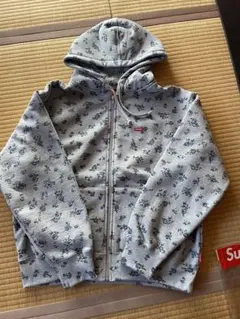 レアSupreme Small Box Zip Up Hooded Flower Supreme Small Box Zip Up Hooded Sweatshirt (FW23) Flowers