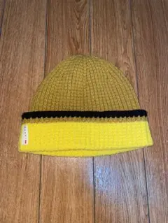 UNIQLO × MARNI ニット帽 イエロー ブラウン ブラック