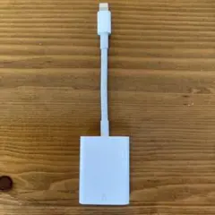 【純正】Apple Lightning - SDカードカメラリーダー A1595
