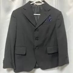 ブラックストライプフォーマルスーツセット